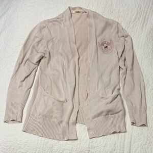 Chic Pink Cardigan Sweater